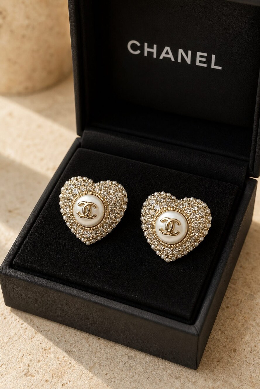 CHANEL Classic Parisian Earrings Style 33 | New with Box - Picture 4 of 9
